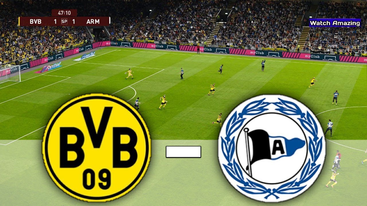 BORUSSIA DORTMUND vs ARMINIA BIELEFELD - Bundesliga 2021/22 Full Match Gameplay