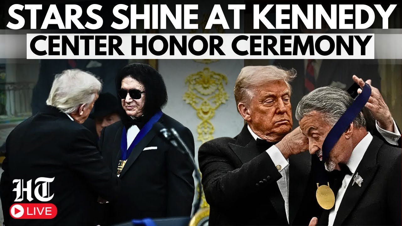 US News LIVE: President Trump at Kennedy Center Honors Medal ...