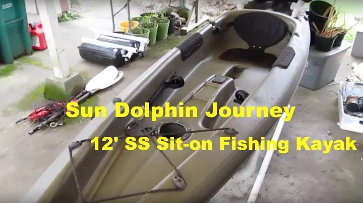 Sun Dolphin 12ft sit on top kayak review + extras