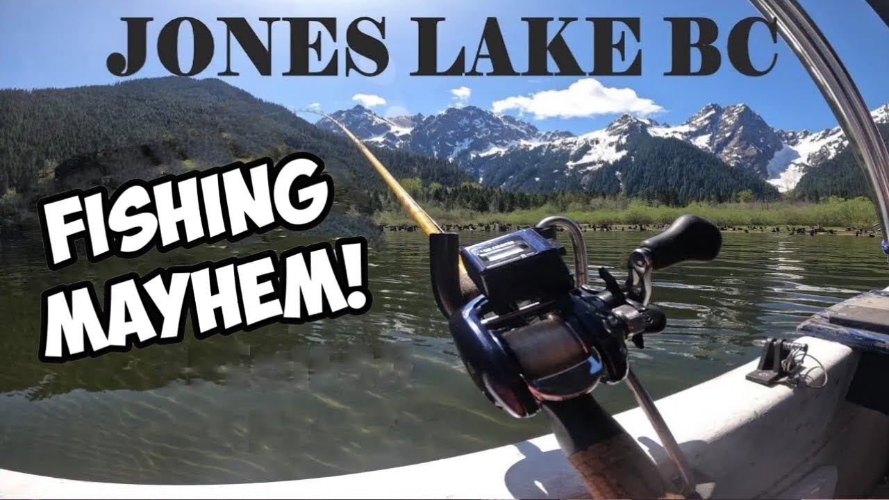 Jones lake BC fishing mayhem! Spring 2021. How to catch Kokanee, trout
