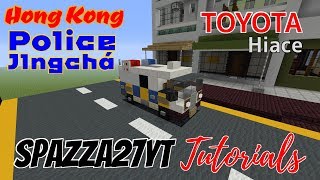 Minecraft Toyota Hiace Hong Kong Police Van Tutorial
