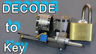 Decode a CISA 50mm Padlock & Make a Working Key (Full Step‑By‑Step Decode)