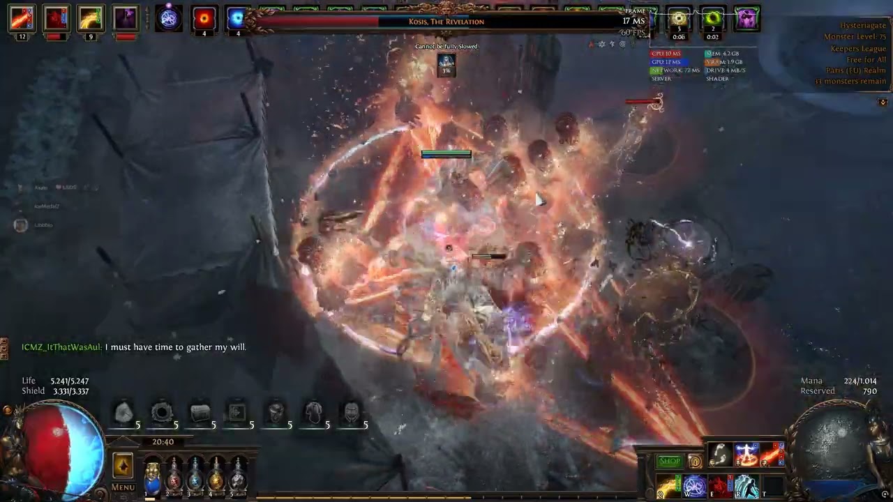 Searing Bond Totem Wave15 Simulacrum