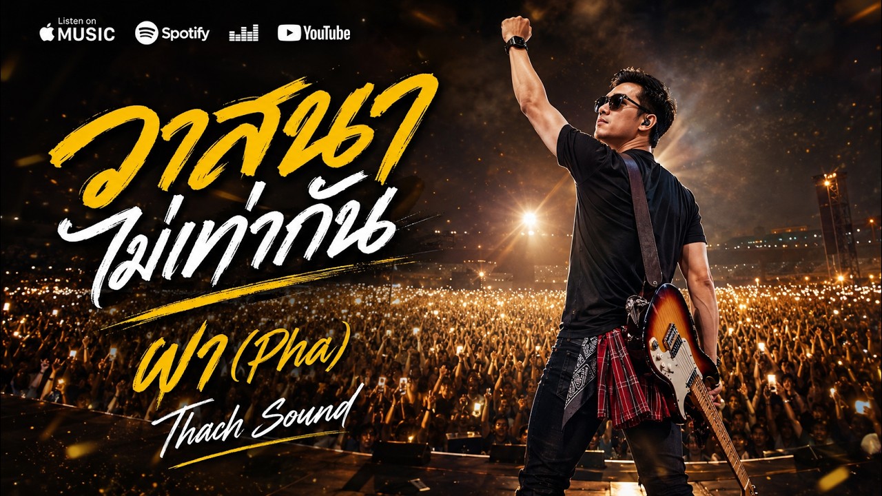 วาสนาไม่เท่ากัน - ผา (Pha) | Thach Sound | เพลงร็อค คนสู้ชีวิต Official Audio 2026