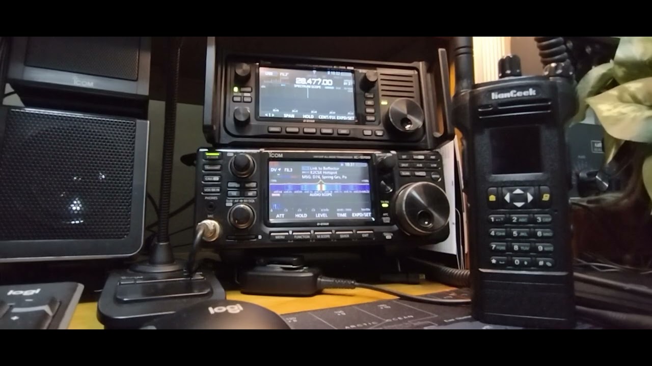 The Sunday morning d star voice testing net on HF digital testing the physics of propagation.