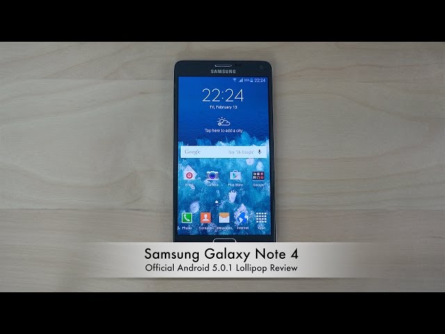 Samsung Galaxy Note 4 And Note Edge To Receive Android 5.0.1