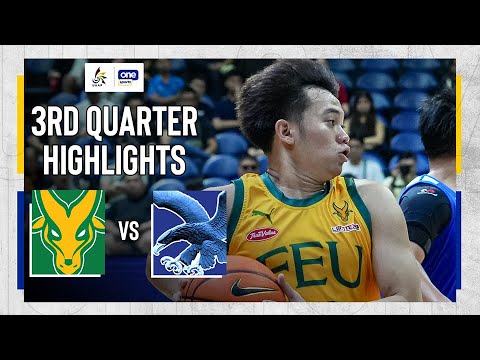 FEU vs Ateneo | 3RD QUARTER GAME HIGHLIGHTS | UAAP SEASON 87 MENS ...