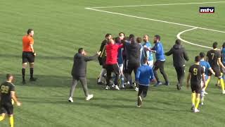ابرز الحلة التحكمياة من المرحلة الخميسة من الدوري اللبناني لي كرة القدم ⚽