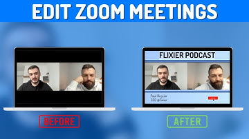 How to Record & Edit a meeting in Zoom with Flixier