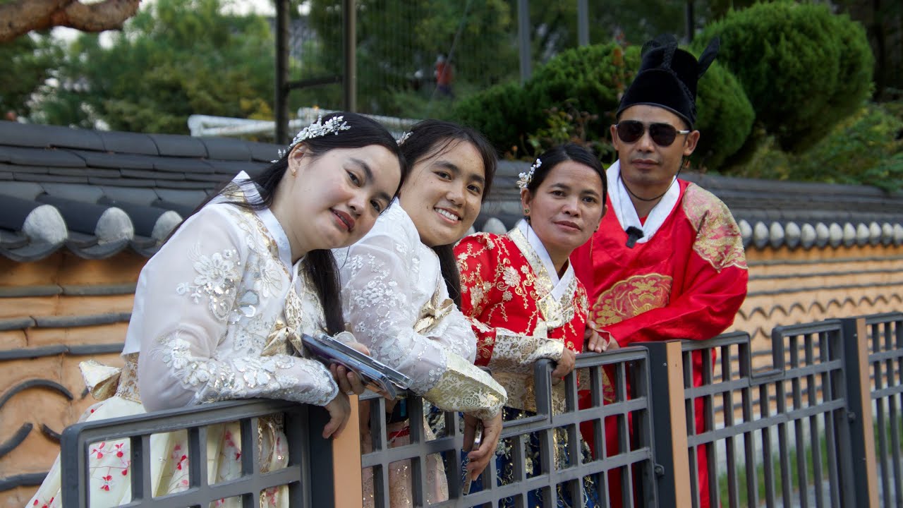 From Nepal to Korea🇳🇵🇰🇷Mama Fufu’s 1st Hanbok Experience 한복 입고 남긴 소중한 추억 @wamanature6358 