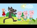 🔴 The Three Little Pigs and the Big Bad Wolf 🔴🐷🐺 I Two Tales I The Most Beautiful Fairy Tales🌟