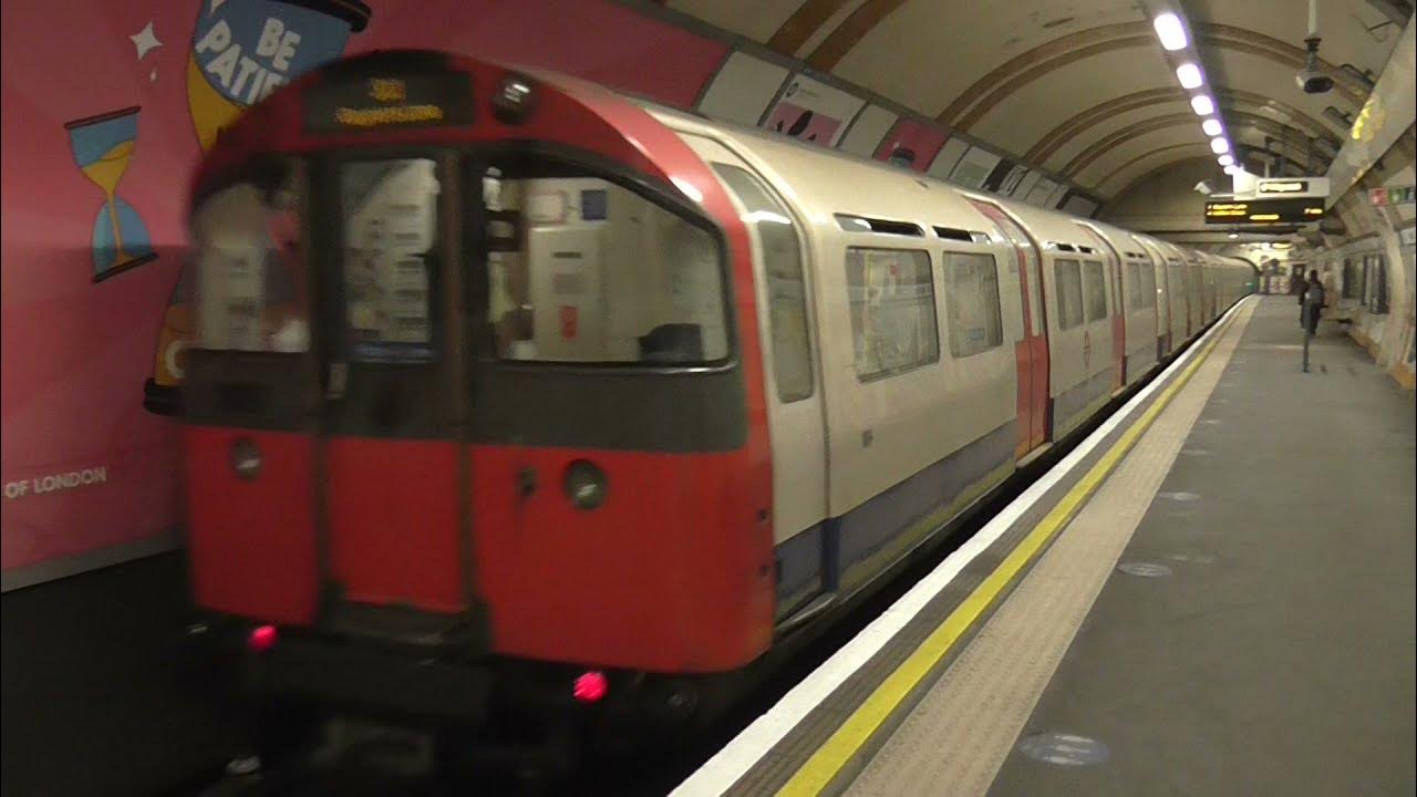 Piccadilly Line 1973TS 189 From King's Cross St. Pancras to Covent Garden YouTube