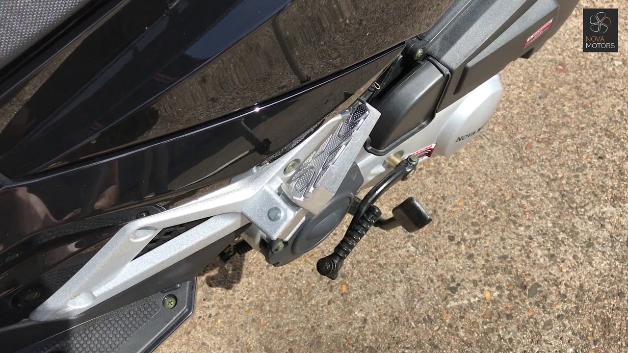 Nova Motors SP125i - Fußrasten - YouTube