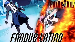 Fairy Tail. Natsu Vs Jellal(Fandub Latino)