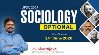 Sociology Optional Commencing On June 24, 2026