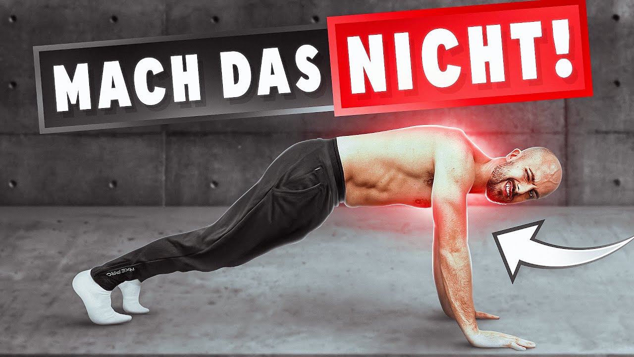 Die Liegestütze ist KEINE gute Übung (+ bessere Alternative)