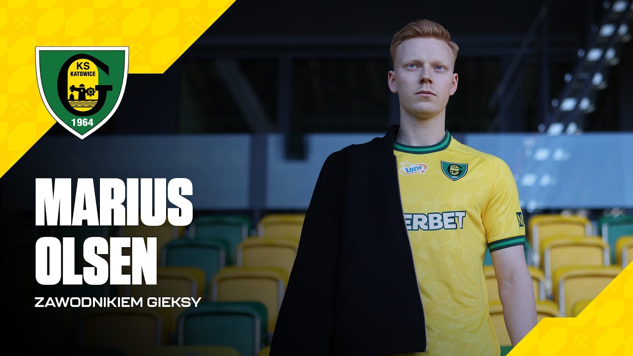 Marius Olsen nowym zawodnikiem GieKSy (04.03.2026)