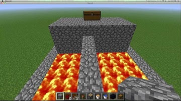 Tutorial Video #1: How to build a cobblestone generator/bridge in Minecraft!