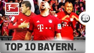 Top 10 Goals - FC Bayern München - 2015/16