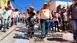 Carnaval Zoque San Fernando, Chiapas. 2024. Tradición Documentada por CalebDarko.