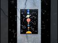 cosmic symphony 🌌✨️ easy solar system acrylic painting tutorial #artshorts #paintingideas #canvas