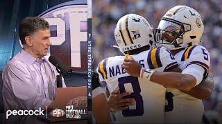 Jayden Daniels, Malik Nabers call off bet amid gambling concerns | Pro Football Talk | NFL on NBC