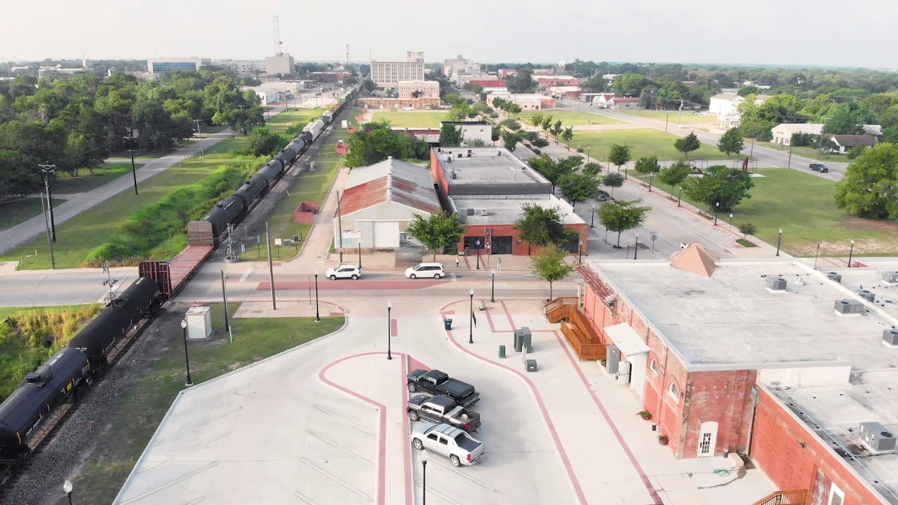 The Ice House on Main - Venue Showcase Shot on a Drone