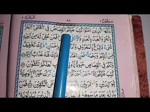 Surah Baqarah Page No 28 Qurantranslation How To Learn Quran Surah No 2 Quranrecitation 