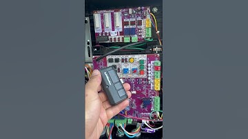 Programming a remote to a Liftmaster gate opener!