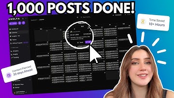 How I automate Social Media Bulk Upload Unlimited Posts with this AI  platform!