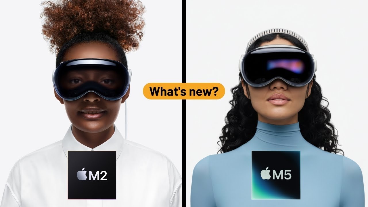 Apple Vision Pro (M2) vs Apple Vision Pro (M5) | What