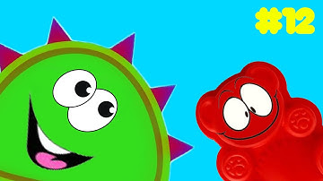 Новый СЛИЗНЯК захватывает мир с МЕДВЕДЯМ #12. ЛИЗУН MONSTER  Мультик Игра Mutant Blobs Attack №12