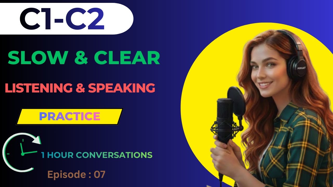 Advanced English Podcast – 1 Hour Listening & Speaking Practice (C1–C2 Level)