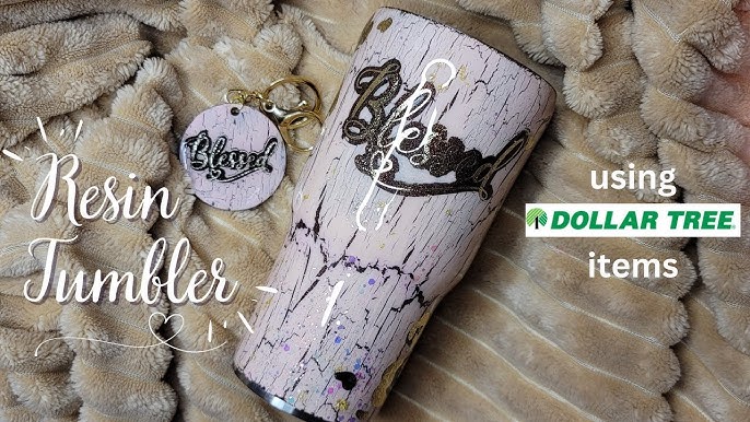 Designer Inspired Zipper Glitter Tumbler – Moxie Makers Co.