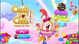 CANDY CRUSH SAGA 10 Year Session Music