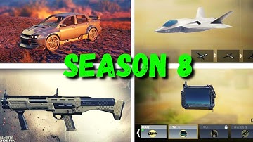 Season 8 Official Content! Lightning Strike & Rally Car & Tak 5 Operator Skill! New Cass Jet Chip