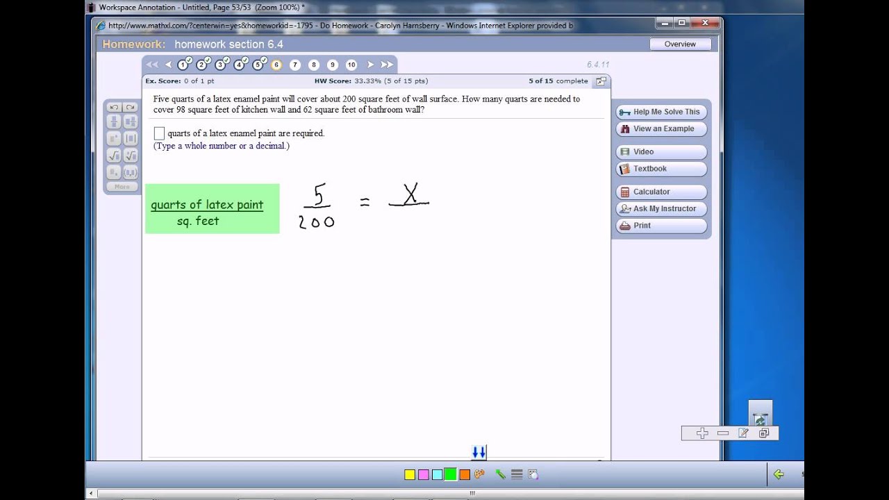 Sec 6.4 Problem 6 - YouTube