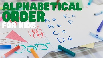 Alphabetical Order | ABC Order | Learn how to place words in alphabetical order.