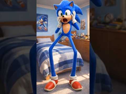 SONIC NO PUEDE PARAR de CRECER y PASA ESTO... #sonic #comedia