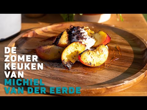 Video: Perziken Met Slagroom Grillen