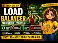 Load Balancer System Design | Algorithms, Failover, DNS &amp; Global Routing Explained