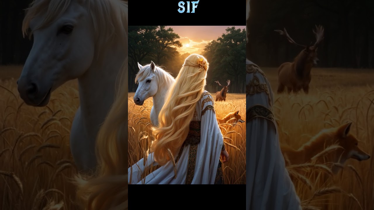 SIF - Best known as the wife of Thor - Norse Mythology