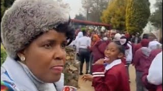 Watch Unity Secondary school learners strike after principal published the results of failing kids