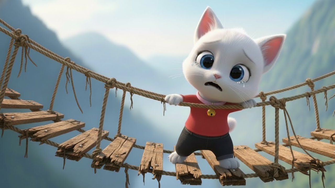 Мост, содрогавшийся от страха | История о мужестве и дружбе для детей | Отважная семья Таро