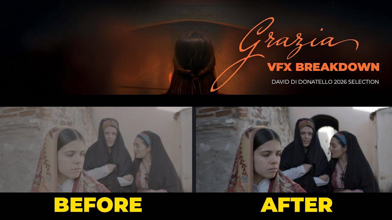 VFX Breakdown: Grazia | Selezione David di Donatello 2026 | Emiliano Leone VFX Supervisor