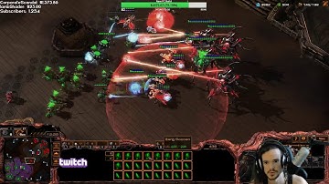 Lurker Drop ZvP Macro Game