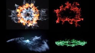 Para Introdução De Vídeos - Pacote De Efeitos Impactos E Explosão Sobreposição Tela Preta Full Hd