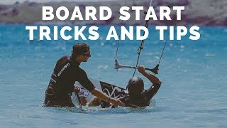 Instructor for 10 years shares Kitesurfing Kiteboarding board start water start tips