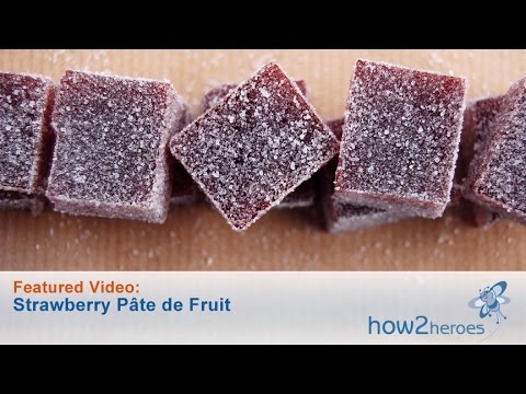 Strawberry Pâte de Fruits Recipe