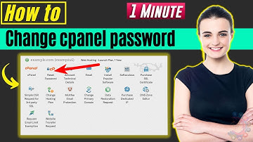 How to change cpanel password 2024